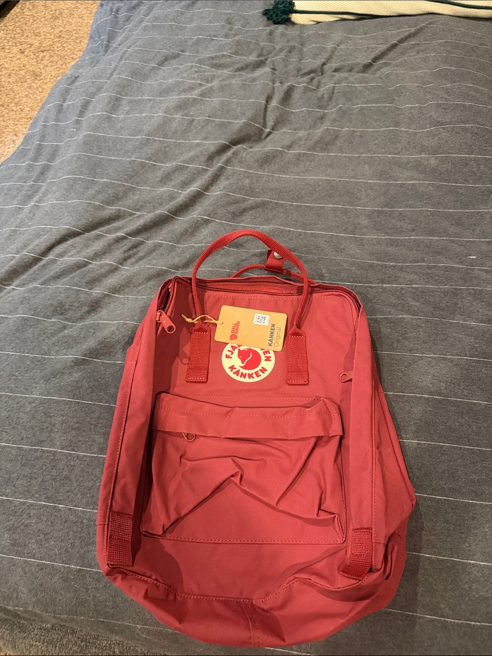 Classic Deep Red Backpack